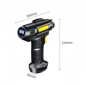 Compresor de Aire Digital Inteligente Portátil de 120W, Inflador de Neumáticos para Autos Pequeños - Product Image 2