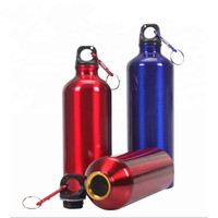 Botellas de Agua de Aluminio Personalizadas al por Mayor con Logotipos, Tamaños de 500 ml, 750 ml y 1 L, con Mosquetones o para Fines Promocionales