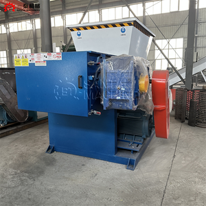 Broyeur de bouteilles en plastique à arbre unique Broyeur de sacs en plastique PP PE tissé en film Jumbo en cuir déchiqueteuse à un arbre - Product Image 3