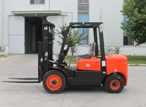 3Tons Loading Capacity CPCD30 Counterbalanced Diesel Forklift Truck