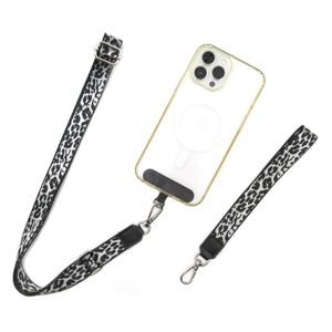 Cordón Multifuncional Antipérdida para Teléfono Móvil, Correa Universal de Jacquard para Muñeca, Diseño Cruzado Diagonal, Hecho de Nailon Resistente - Product Image 3