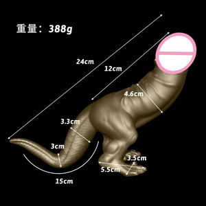 Silikon-Dinosaurier-Dildo Leuchtender Dildo Nachtleuchtender Dildo Erwachsenen-Spielzeug Tier-Dildo Monster-Dildo Eidechsen-Dildo Sex-Spielzeug-Box - Product Image 1