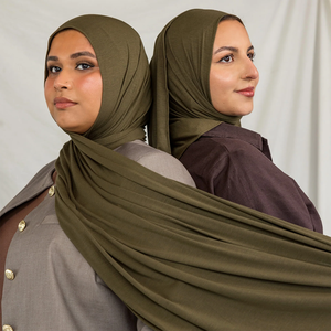 <span class=keywords><strong>Hijab</strong></span> en jersey de coton uni de haute qualité 170*60cm, foulard musulman extensible, écharpes ethniques, <span class=keywords><strong>hijab</strong></span> imprimé sur commande - Product Image 2