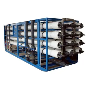 100 Tons per day compact size SWRO Ro systems Seawater Ro mobile desalination plants with good price