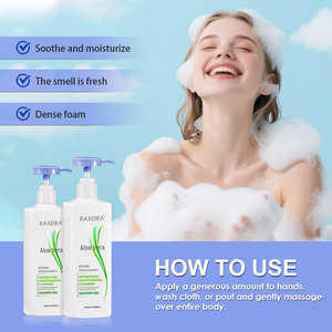 Nettoyant pour le corps en vrac <span class=keywords><strong>Aloe</strong></span> <span class=keywords><strong>Vera</strong></span> éclaircissant propre hydratant nourrissant nettoyant pour le corps de marque privée parfum exfoliant <span class=keywords><strong>gel</strong></span> douche bain - Product Image 5