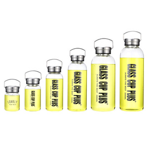 Nguồn Nhà cung cấp chai nước thủy tinh với trà Infuser và tay áo 1000ml cao Borosilicate cốc với xử lý Glas-wasserflasche - Product Image 6