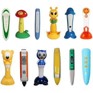 Educatief Speelgoed Leest Pen Voor Taalstudie, Oem Pratende Pen Voor Kinderen Leest Audioboeken Of Flitskaarten