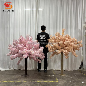 Mesa suave, Decoración de mesa de boda, árbol desmontable exuberante completo, centro de mesa de boda blanco, árbol de flor de cerezo, árbol Artificial - Product Image 5