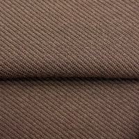 Tissu en sergé mélangé laine TR ultra-lourd 430 GSM, maille extensible structurée 155 cm pour manteaux d'hiver haut de gamme