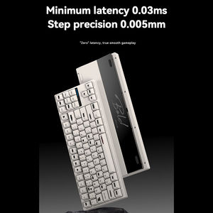 Morkblade <span class=keywords><strong>tkl</strong></span> HE คีย์บอร์ดแม่เหล็กอลูมิเนียมแบบมีสาย RT0.01MM 8kHz 256kHz ความหน่วงต่ำคีย์บอร์ดเกมสลับร้อน RGB - Product Image 4