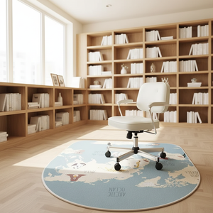 <span class=keywords><strong>Tapis</strong></span> de sol de protection <span class=keywords><strong>pour</strong></span> chambre d'enfant, bureau et chaise, style carte, <span class=keywords><strong>pour</strong></span> salon et chambre à coucher, usage domestique, transfrontalier - Product Image 3
