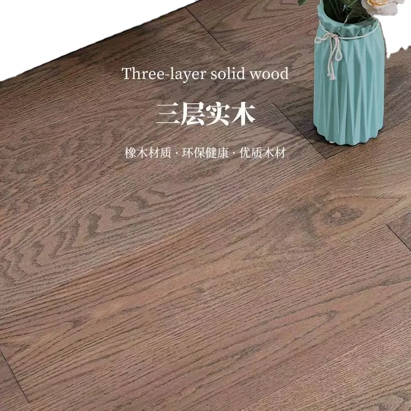 तीन परत वाला ठोस लकड़ी का मिश्रित फर्श