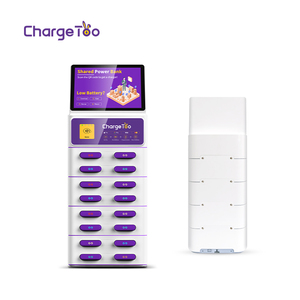 ตู้เช่าแบตเตอรี่สำรองแบบ 16 ช่อง ความจุ 6000mAh ชาร์จเร็ว พร้อมหน้าจอ LCD แสดงโฆษณา สายชาร์จในตัว ใช้งานได้ทันที - Product Image 6