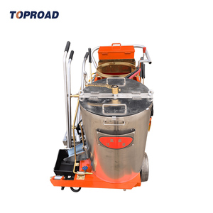 Máquina de Marcado de Líneas Convexas Termoplásticas GT-ZX150 Toproad, con Empuje Manual, Vibración, Pintura para Marcado de Carreteras, Tanque de 20 kg, para Señalización Vial - Product Image 1