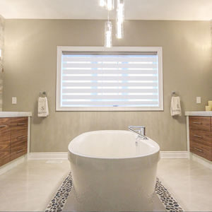 Tirai jendela dan buta pemadaman Modern kustom tersedia pola <span class=keywords><strong>Zebra</strong></span> kain teduh teknik Manual listrik - Product Image 4