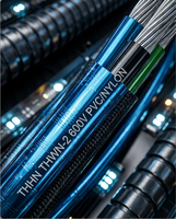 Fil de construction PRIMEPRO THHN THWN-2 600V, conducteur en cuivre, gaine en PVC, 14-10 AWG, IP68, série Solar Elite, résidentiel et commercial