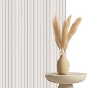 Paneles Acústicos Akupanel Personalizados Sin Espacios, Semirredondos, de MDF con Revestimiento de Gamuza Beige, para Decoración de Paredes en Hogares, Oficinas, Hoteles, Cafeterías y Vestíbulos - Product Image 5