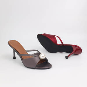 Marchio progettato sandali con <span class=keywords><strong>tacco</strong></span> rosso per le donne signore <span class=keywords><strong>scarpe</strong></span> da sposa con tinta unita <span class=keywords><strong>tacco</strong></span> alto chiusura con cinturino <span class=keywords><strong>tacco</strong></span> alto tipo <span class=keywords><strong>tacco</strong></span> sottile - Product Image 5