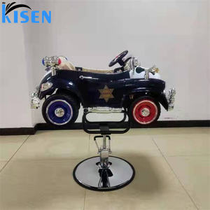 Silla de Barbero para Niños con Forma de Auto, Económica, para Peluquería, Salón de Belleza, con Volante de Juguete, Venta al por Mayor de Fábrica Kisen - Product Image 3