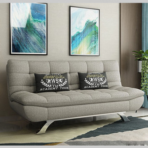 Ghế sofa giường gấp gọn Sofsmart 2024, khung kim loại hiện đại, có thể kéo dài, chất liệu vải, dùng cho phòng ngủ, phòng khách, phòng ăn. - Product Image 1