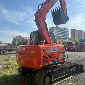 2025 Hitachi ZX70 Mini pelle sur chenilles 7 tonnes pelle d'occasion avec de faibles heures de travail EPA Hitachi Zx50 Zx60 Zx70 Digger Machine en vente - Product Image 1