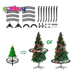 Iluminación musical colgante árboles redondos set juguetes eléctrico <span class=keywords><strong>Navidad</strong></span> vía <span class=keywords><strong>tren</strong></span> - Product Image 5