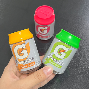 Autocollants personnalisés, bouchon en plastique léger refermable, boîte de conserve de 3,5 g pour aliments pour bébés, collations, bonbons - Product Image 2