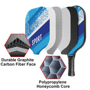 2025 Crbn IV Pro 16Mm 14Mm Gen 4 Tfp Bọt Lõi Nguyên Liệu Toray T700 Sợi Carbon Pickleball Mái Chèo Vợt USA Chứng Nhận - Product Image 6