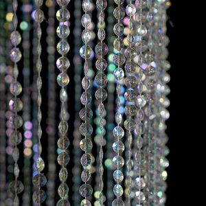 Cột Đính Cườm Pha Lê Vuông Rực Rỡ Không Óng Ánh - Product Image 3