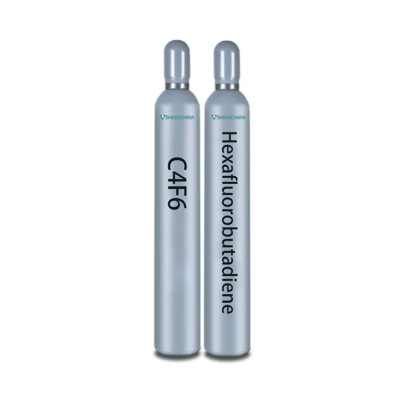 Precio de fábrica C4F6 Electronics 685-63-2 99% C4F6 Gas de hexafluorobutadieno para grabado electrónico
