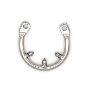 FRRK 304 Stainless Steel Metal <strong>Chastity</strong> Lock Accessory <strong>Spiked</strong> Device of <strong>Chastity</strong> <strong>Cage</strong> - Product Image 2