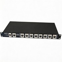 STSLITE Répartiteur DMX512, Contrôleur de Lumière, Amplificateur de Signal Lumineux, Répartiteur 8 Voies, Distributeur DMX