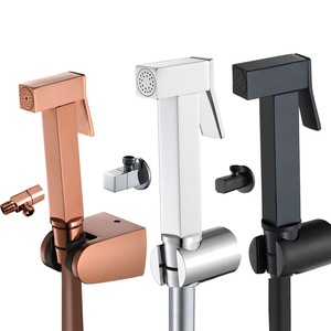 Портативный латунный ручной распылитель с Т-клапаном для женщин биде - Product Image 1