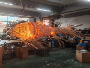 Nieuwe Chinese Zen houten hanglamp theesalon restaurantlamp handgemaakte visvormige kroonluchter creatieve kunst decoratie <span class=keywords><strong>koi</strong></span> kroonluchter - Product Image 3