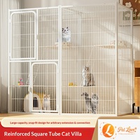 Vente en gros : Cage pour chat, Villa pour chat, Niche pour chat, Maison pour chat, Grand espace, Grande villa d'élevage, Adapté à l'élevage et à l'usage en intérieur