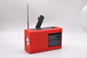 Radio FM portátil solar HY089 con reproductor MP3 de 2500mAh, ranura USB/TF y linterna LED para personas mayores y ejercicio. - Product Image 3