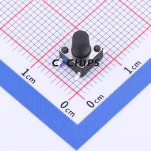 TSD003B08026A Tactile Switch SMD,6x6mm Switch Round Button 2.6N Vertical Mount 6mm - Product Image 1