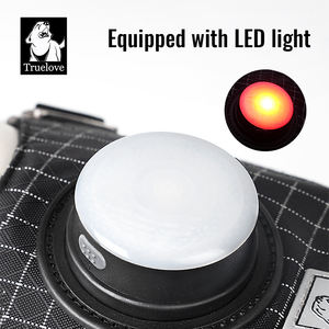 Arnês para Cães Truelove em Nylon Durável com Suporte para Rastreador GPS e Luz LED para Caminhada Noturna Segura e Esportes, Refletivo para Cães Pequenos, Médios e Grandes - Product Image 3