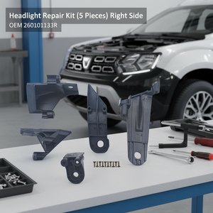 ชุดซ่อมไฟหน้า (5ชิ้น) ด้านขวาสำหรับใช้กับ260101133R Dacia Duster - Product Image 3