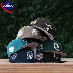 QZFSO Nuevo Producto Original Era Gorra de Béisbol Personalizada de Alta Calidad para Hombre con Visera Plana, Gorra Ajustada de 6 Paneles, Gorras Snapback - Product Image 1