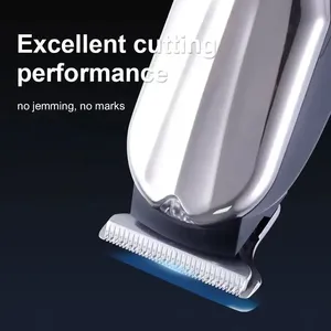 Nouvellement coiffeur sans brosse réglable tondeuse à cheveux affichage boîtier en plastique USB hommes rasoir ménage haute vitesse tondeuses à cheveux - Product Image 2