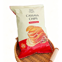 Sacs à chips gonflables personnalisables en gros MOPP/VMPET/CPP avec soudure centrale thermoscellée, impression hélio, qualité alimentaire