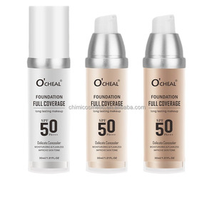 Cross-Border Supply O'CHEAL Hot-Selling Thermo-Changing Creme Foundation-Cobre Faw Waterproof <span class=keywords><strong>Oil</strong></span> Controle Brightening - Product Image 5