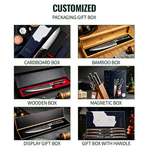 <span class=keywords><strong>Couteau</strong></span> de cuisine à lame dentelée avec manche en caoutchouc imitation bois, <span class=keywords><strong>couteau</strong></span> de cuisine professionnel, <span class=keywords><strong>couteau</strong></span> de chef en acier inoxydable 3Cr13MoV - Product Image 6