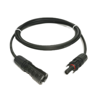 Werkseitige Solarstrom kabel 2,5mm bis 240mm einadriges rot-schwarz verzinntes Kupfer-Gleichstrom kabel XLPO-Isolation material