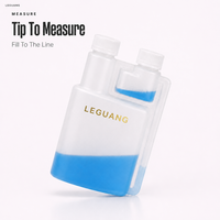 Bouteille souple en plastique à double col de 500 ml et 1000 ml, vide, pour dosage de liquides chimiques, vente en gros