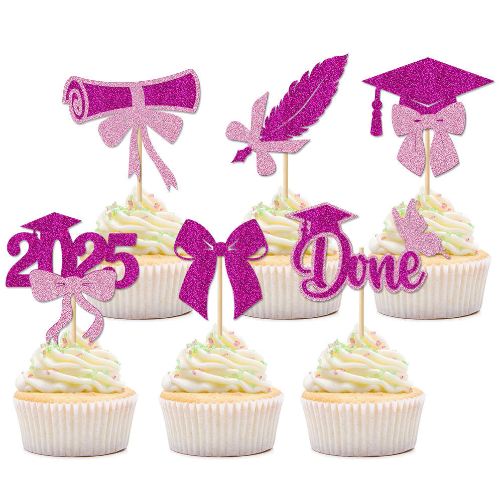 Un paquet de 12 pièces-rose rose