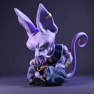 Figura de PVC de Anime, Colección de Siete Bolas de Dragón, Dios de la Destrucción, Billus, Adornos de Colección, Artículos de Animación, 0-24 - Product Image 6