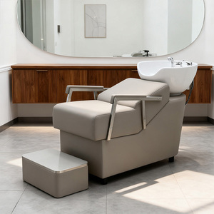 XFMC Équipement <span class=keywords><strong>de</strong></span> Salon <span class=keywords><strong>de</strong></span> Coiffure Fauteuil Lave-Tête Bac à Shampooing pour Salon <span class=keywords><strong>de</strong></span> Beauté - Product Image 2