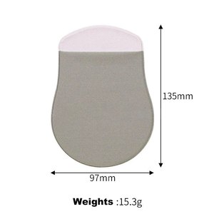 Organisateur de stockage de souris sans fil en tissu élastique support de pochette suspendu avec dos adhésif pour le bureau ou la maison - Product Image 4